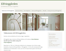 Tablet Screenshot of elfvinggarden.com